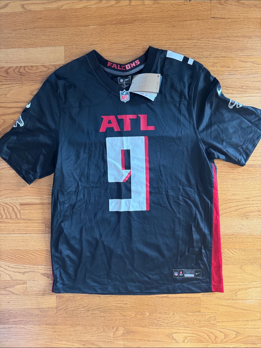 Nike NFL Atlanta Falcons Penix JR 9 Men's Football Jersey